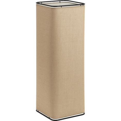 Pie de salón AKIRO Large LED T8 2x14W 1715lm CRI80 3000K Negro Lino-saco (1/4)
