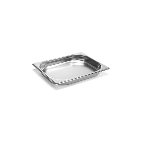 Contenedor GN 1/2, altura 40 mm, acero inoxidable - Hendi 800317
