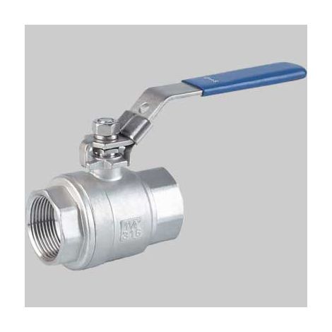 VALVOLA A SFERA F/F IN ACCIAIO INOX LUCCHETTABILE  3/4     MADE IN ITALY