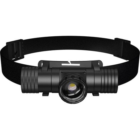 Induktions-Taschenlampe mit 1000 Lumen und drehbarem Fokus. Leistungsstarke Outdoor-Stirnlampe. Geeignet zum Angeln, Jagen, Bergsteigen, Campen, Wandern und Laufen. (1/5)