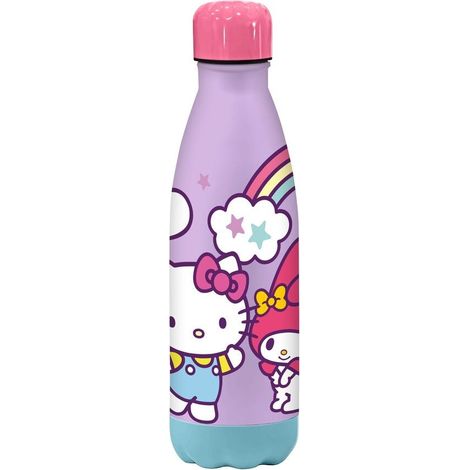 Botella de agua de acero inoxidable de Hello Kitty capacidad de 700 ml