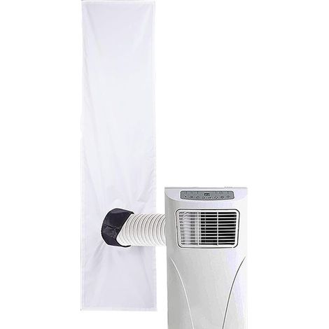 Joint de fenêtre, joint de fenêtre pour climatiseurs, joint de fenêtre AC pour climatiseur portable, arrêt d'air chaud à fixer sur les fenêtres (2M, 1PCS) (1/5)