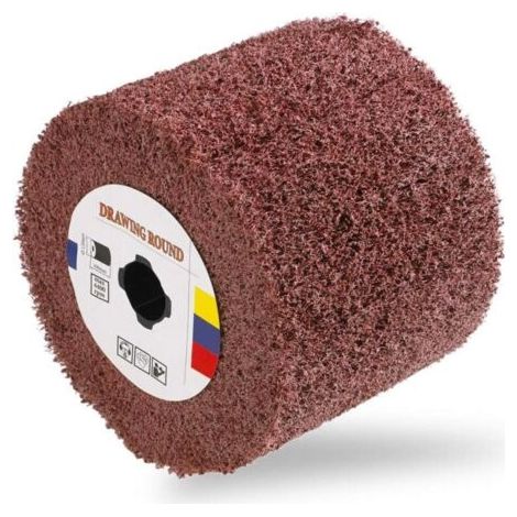 Rouleau -60 (100 x 120 mm, nylon, grain 60, mandrin de fixation M19, 1 pièce) (1/4)