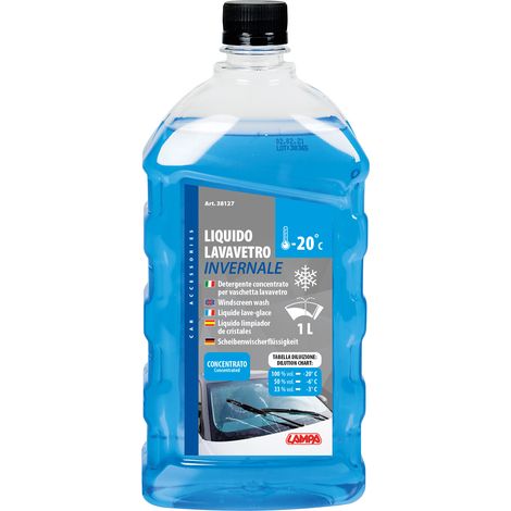 Liquido lavavetro invernale (-20°C) - 1000 ml