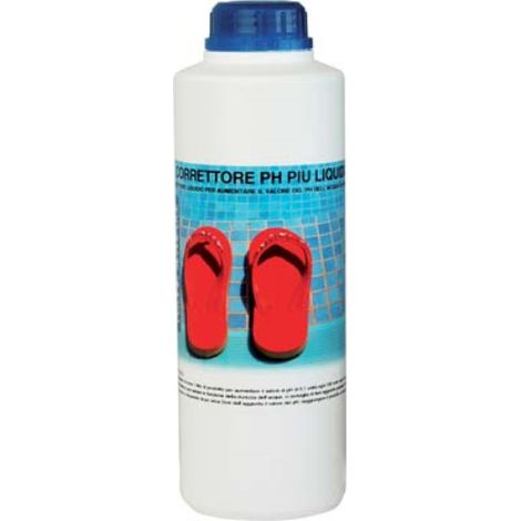 Regolatore ph piu x piscina lapi liquido lt  1 (6 pezzi) Lapi