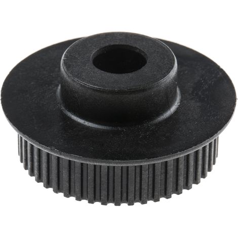 Poulie pour courroie crantée en PC renforcé de fibre de verre 48 dents , pas de 2mm, alésage 8mm ( Prix pour 1 )