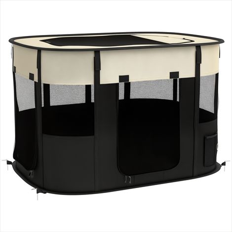 Barrière pour chien Enclos pliable pour chien en tissu Oxford (1/5)