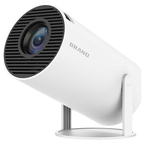 [2025 Android 11.0] Projecteur natif HD 720P compatible 4K 1080P, projecteur portable 12 000 lumens, Wi-Fi 6, Bluetooth, correction automatique de la distorsion trapézoïdale, mini proje (1/5)