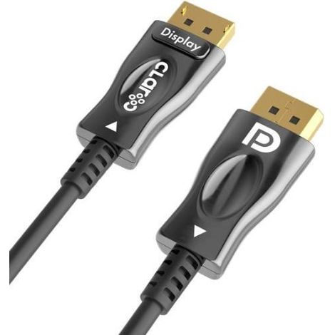 CABLE CLAROC DisplayPort 1.4 AOC, 8K, 15m, CLAROC-DP-14-15M (1/4)