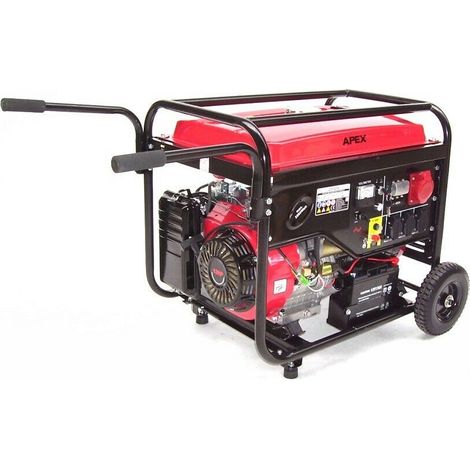 Benzin Stromerzeuger 6500 E-Start 06258 Stromaggregat Generator Notstromaggregat (1/5)