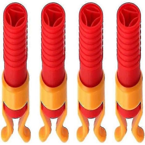 Ensemble de fixations pour vis à bois avec tournevis isolés - Lot de 4 porte-vis pour une installation facile (1/4)