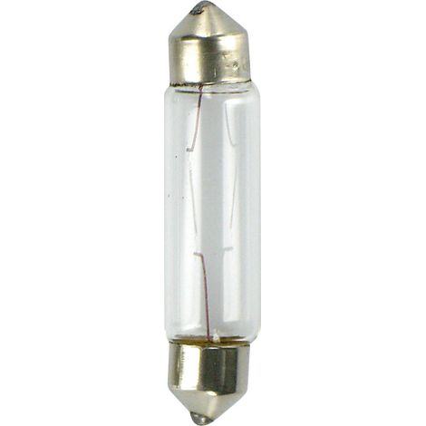 12V Lampada siluro - 11x44 mm - 15W - SV8,5-8 - 2 pz  - Scatola (1/4)