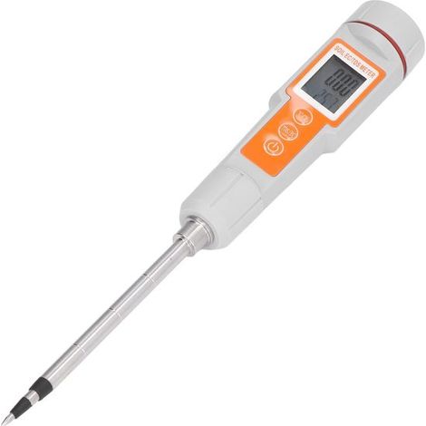Medidor de conductividad eléctrica del suelo，medidor de conductividad portátil con indicador LED