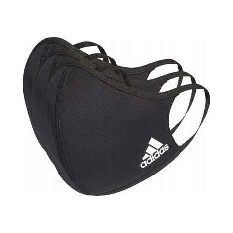 Adidas Schutzmasken schwarz 3er-Pack S WŁG (1/5)