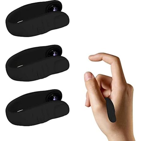 2 Pcs Pince de Massage D'acupression Pince D'acupression Portable Pince de Main de Massage D'acupression au Laser, Pince D'acupression de Massage Anti-stress, Soulage les Maux de Tête(pouces noirs) (1/5)