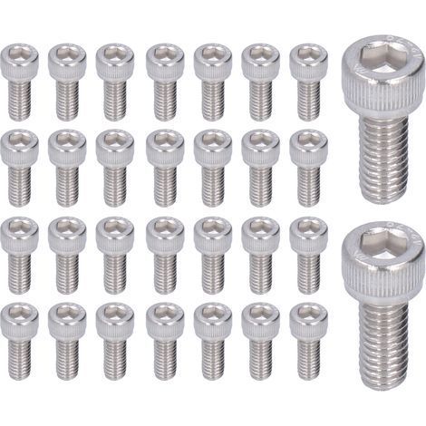 100 Pièces Kit d'Assortiment de Rondelles d'Arrêt en Acier Carbone, Goupilles Fendues M1 à M2.5 pour Fixations Mécaniques (1/5)