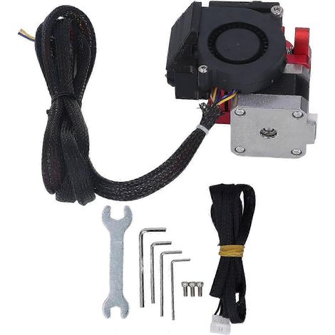 3D-Druck-Extruder-Kit mit Direktantrieb, 24-V-Schrittmotor für Ender 3 und integriertem Druckkopf (1/5)