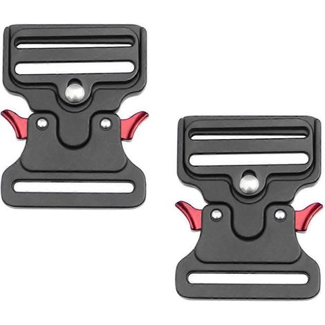 Lot de 2 boucles tactiques de 50 mm pour colliers de chien. (1/5)