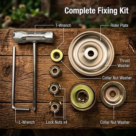 Kit Écrou Tete Debroussailleuse Fixation Désherbeur (1/3)