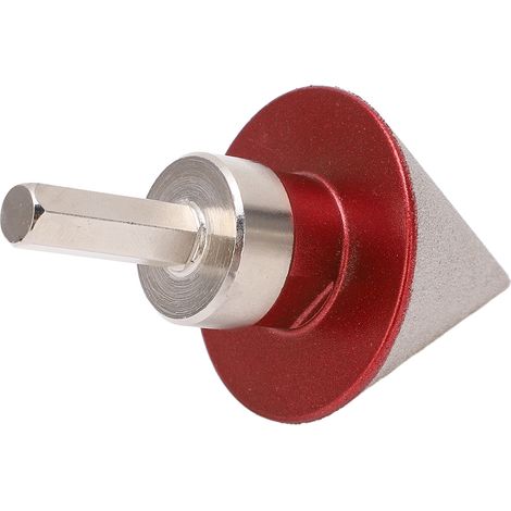 Fraîse diamant 48MM pour chanfrein marbre et verle, cône 60°, filetage 5/8-11, avec adaptateur inclus (1/5)