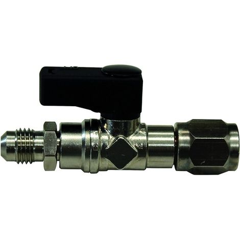 RUBINETTO PER BOMBOLA GAS LT1 R32 1/2F.X1/4M.   Idroweb