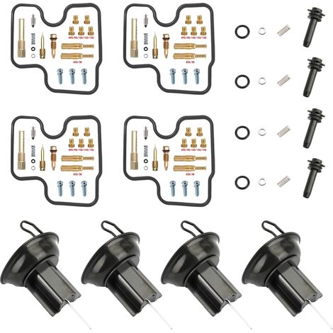 Vergaser Reparatursatz CB400SF NC31 1992-1998 400cc Schwimmer VP22 Vergaser für CB400 SF Reihenvierzylinder 400SF SUPER FOUR VTEC 1994 1996 Reparatur Teile Motorrad Überholung Dichtung (1/5)