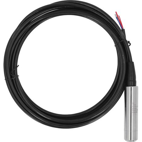 Capteur de niveau d'eau submersible IP68, haute sensibilité, transmetteur de niveau liquide 0-7m, sortie 0.5-4.5V, alimentation 4.75-5.25V, câble 7m/275.6in, sonde immergeable précise (1/5)