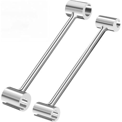 2 Pieces Door Hinge Adjustment Tool Wrench Adjustment Wrench Door Hinge Adjustment Wrench for Door Hinge Repair (1/5)