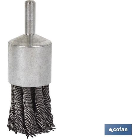 Geflochtene Bürste 6xø22 Stahl 0,5 mm