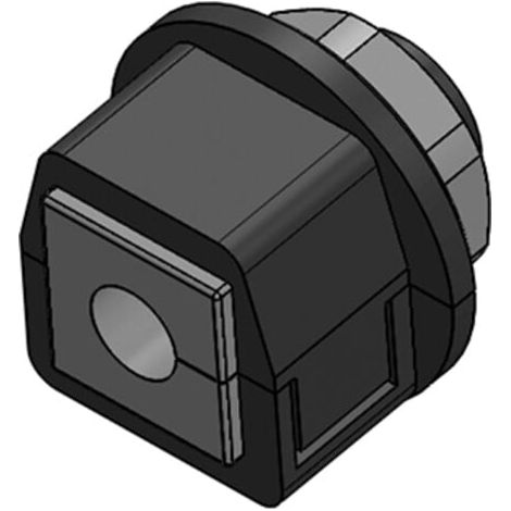 icotek Kabelverschraubung teilbar M20x1,5 KVT 20 grau 10 Stk