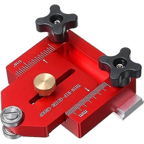 Outils de guidage de coupe, gabarit de scie à table mince, limite de coupe rapide, rail en T réglable pour scie à table à coupe fine (1/5)