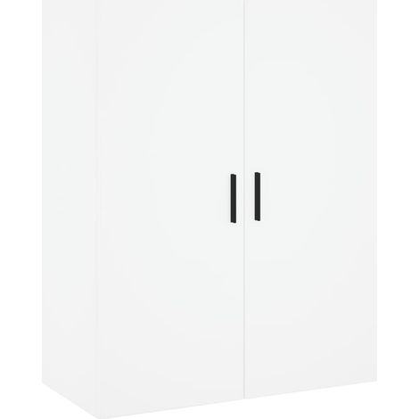 Maison Exclusive - Armario de pared blanco 69,5x34x90 cm (1/5)