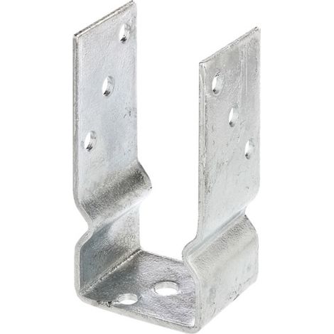 GAH Alberts Support de poteau en U ETA-10/0210 71x150x100x60mm TZN à monter - 217600