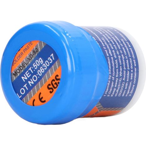 Pâte à souder sans nettoyage, 50 g, pour la réparation électronique de composants CMS XD-50