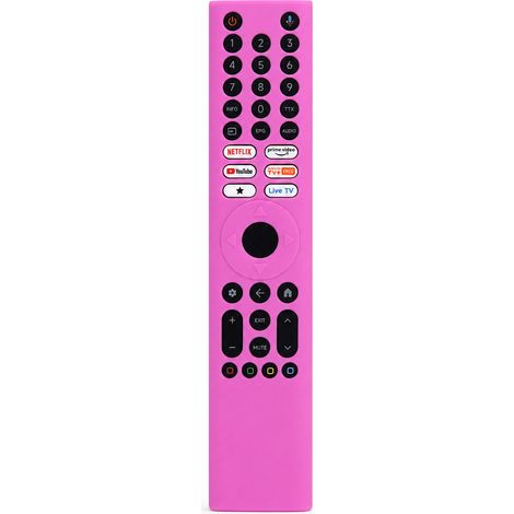 Housse en Silicone Rose pour Télécommande TV Compatible avec Xiaomi XMRM-P3, Protection Antipoussière et Chocs (1/5)
