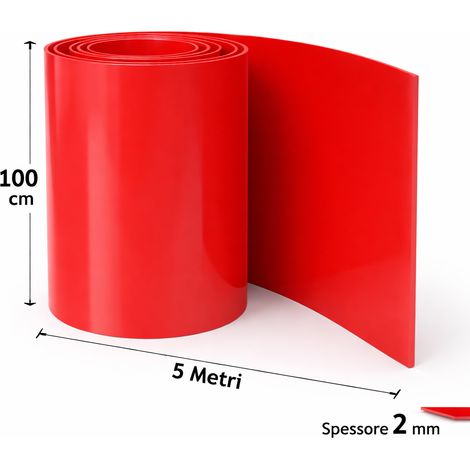 Lastra antiacido in PVC per rivestimento di vasche galvaniche (1/3)