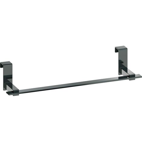 BELTRAN 10767 NIZA Barra Colgar Costado Mueble 35 Cromo Negro - ref: 064-10767