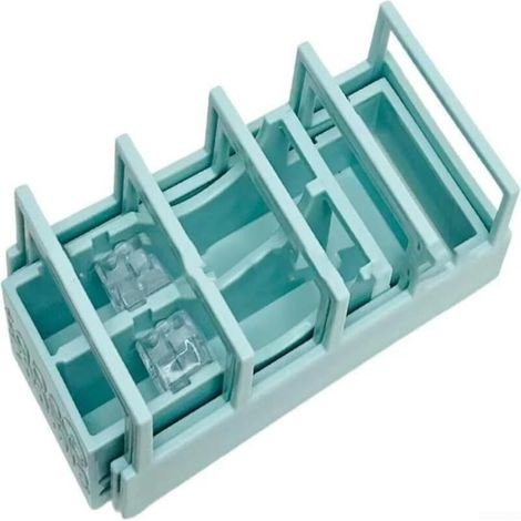 Simplified tape dispenser for quick application in crafts and labeling with 18 lengths (1/5)