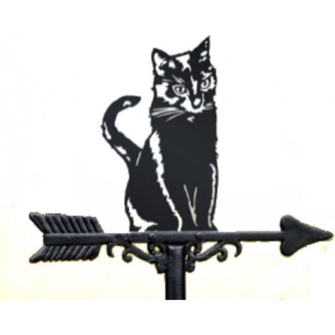 Girouette de toit style flèche modèle Chat avec support universel (1/5)