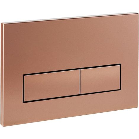 Empyreal Plaque de déclenchement avec jeu de levier de chasse et cadre de montage,pièces de rechange compatible avec Geberit Sigma 01,20,30 & UP320 & 300,115770115 double chasse(Bronze) (1/5)
