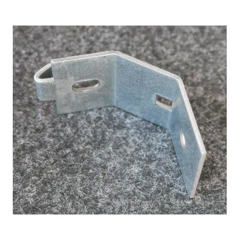 Support de goulotte (à l'unité) acier galvanisé 55x34x52mm sur longeron compatible Thalassa et Spacial SCHNEIDER