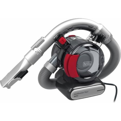 Black & Decker PD1200AV Staubsauger ohne Beutel rot und grau