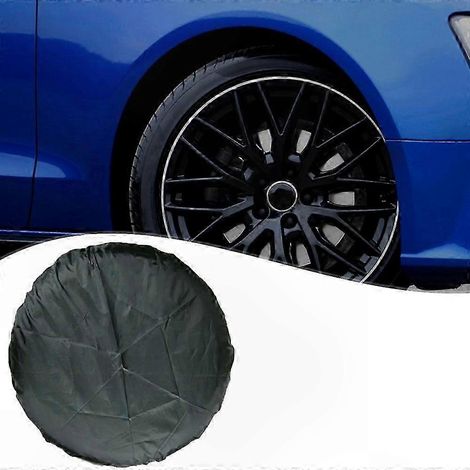 Protège-roue de secours universel 1 pièce, taille S, housse anti-intempéries étanche et anti-poussière pour pneu de rechange. (1/4)