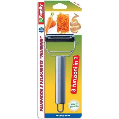 Pelapatate e pelacarote Julienne Linea Family 3 in 1