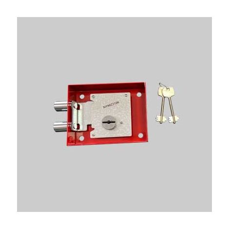 Serratura di ricambio per armadio porta fucile 3 posti ideal star IDEAL STAR