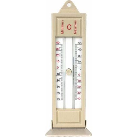 Thermomètre de mesure Extérieur Plantation, XU,Jardin Thermomètre à Effet De Serre Max-min À affichage numérique Destiné à Intérieur Extérieur Usine En Milieu De Travail 2308520mm - (1/3)