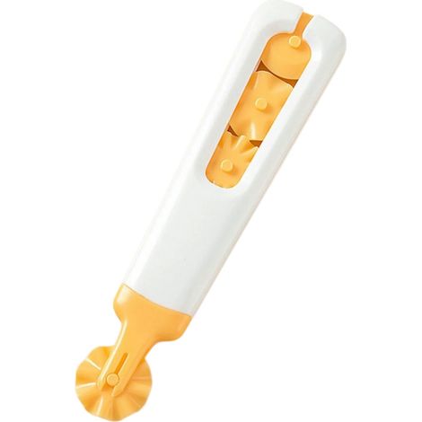 Coupe-bords à gâteau avec poignée ergonomique pour une préparation de la pâte plus facile. (1/5)