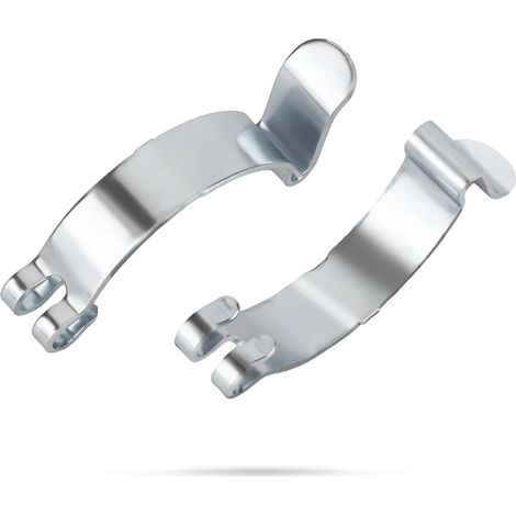 2pcs Clips de Filtre à Air de Voiture, Clip de Couvercle de Filtre à Air en Métal Pince à Ressort de Couvercle de Boîte de Boîtier Accessoires de Voiture (1/5)
