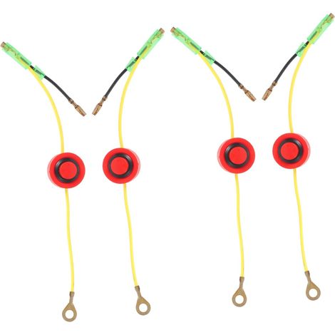 Interrupteurs de commande en 4 parties pour moteur de mini tondeuse à gazon (1/5)