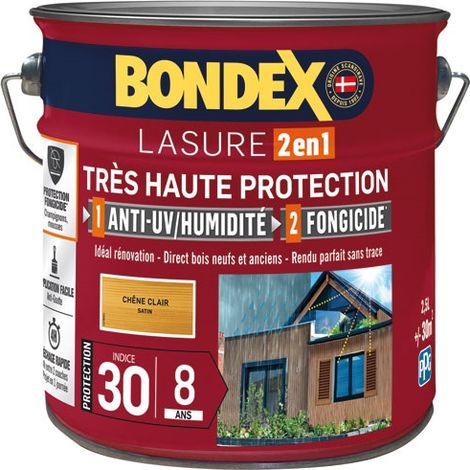 Bondex Lasure Ind 30 8 Años 2.5l Roble Claro - Bondex
